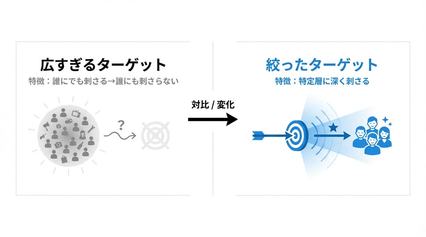 ターゲット選定の比較