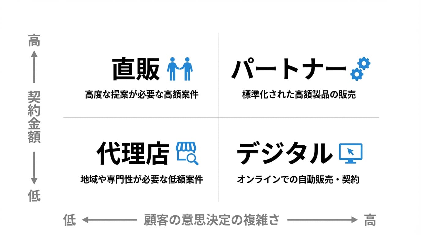 チャネル選択マトリクス